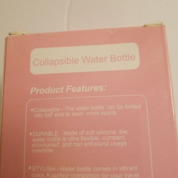 New Collaspsible Water Bottle  - Picture 6 of 6